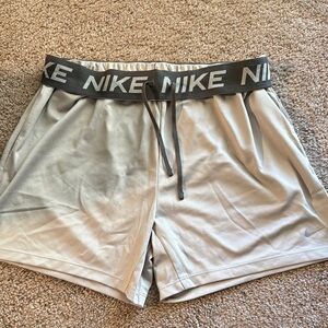 Nike Gray Athletic Shorts with Dri-FIT Technology